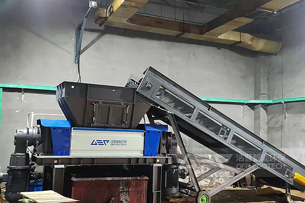 廢舊鐵桶破碎處理設備，塑料桶破碎處置生產線項目案例